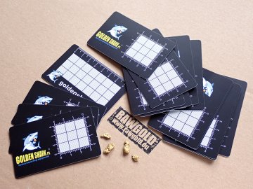 Card GoldenShark pentru aur, negru