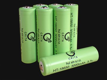 Baterie 18650, 3000mAh - 3,7 V, Li-ion 1buc